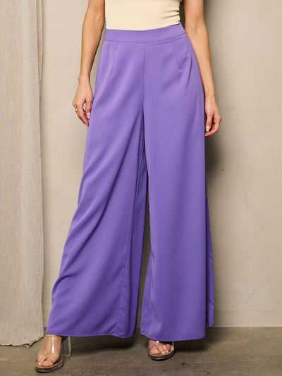 WOMEN'S HIGH WAIST BELL BOTTOMS PANTS