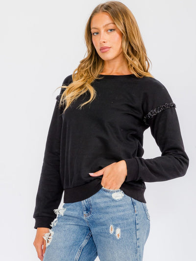 WOMEN'S LONG SLEEVE PULLOVER SWEATER